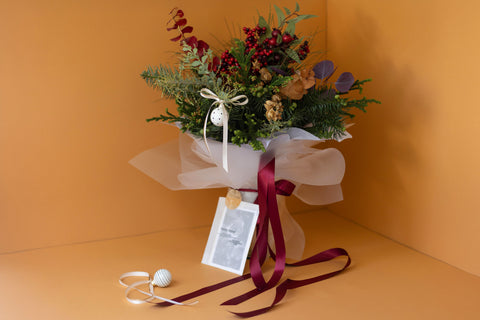 Christmas Bouquet en Florero