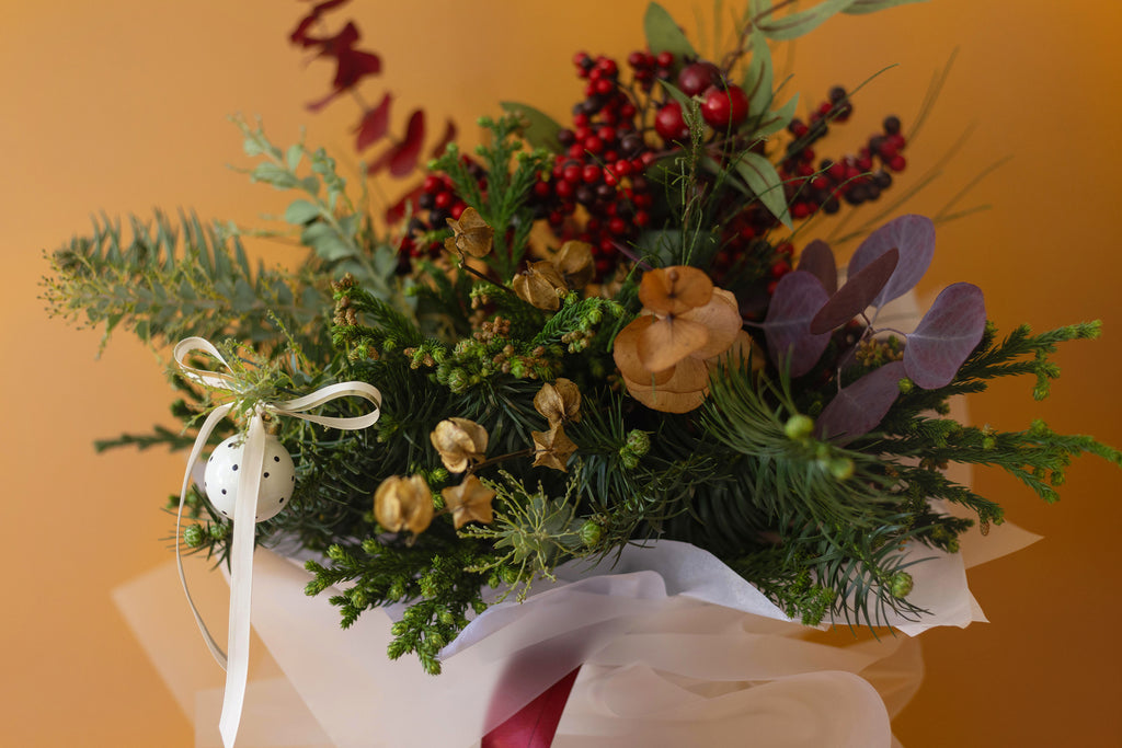 Christmas Bouquet en Florero